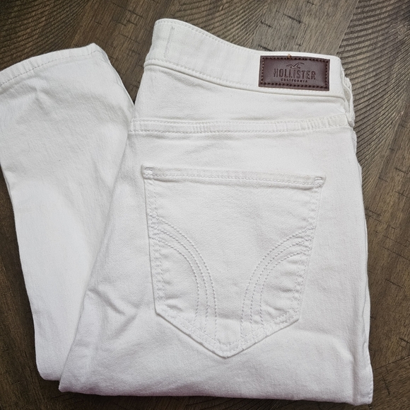 Hollister Denim - White high-rise super skinny jeans - Hollister classic stretch size 29 NWOT